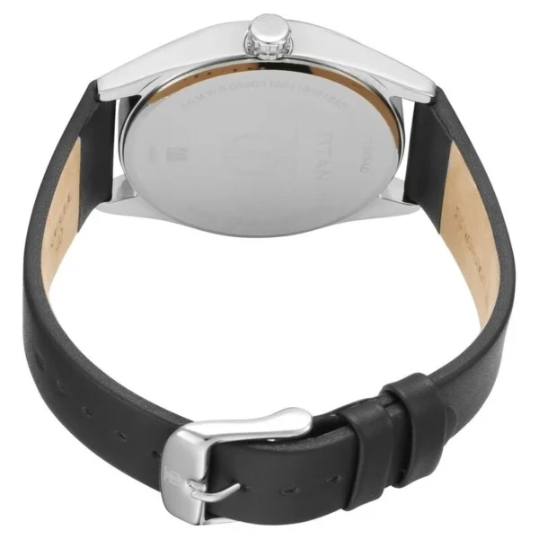 Titan Quartz Analog Multicoloured Dial Leather Strap Watch for Men (NS1729SL04) - Image 2
