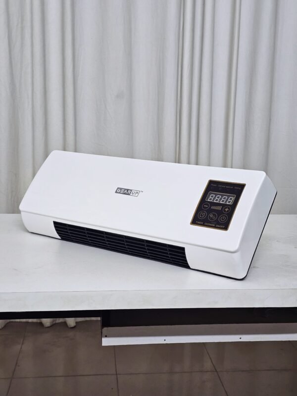 GearUP Remote Controlled AC Style Room Heater – 1800 Watts, Wall or Table Mount - Image 2