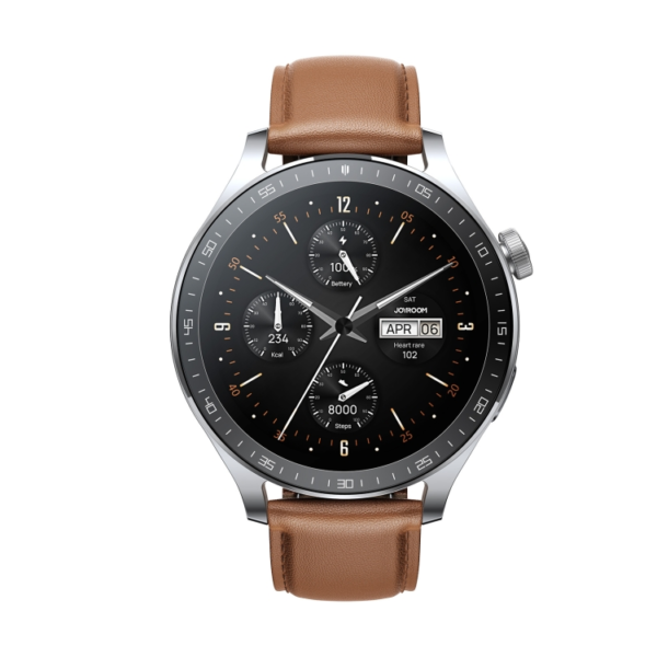 JOYROOM JR-FC2 Pro Classic Series Smart Watch – Moonlight Silver - Image 4