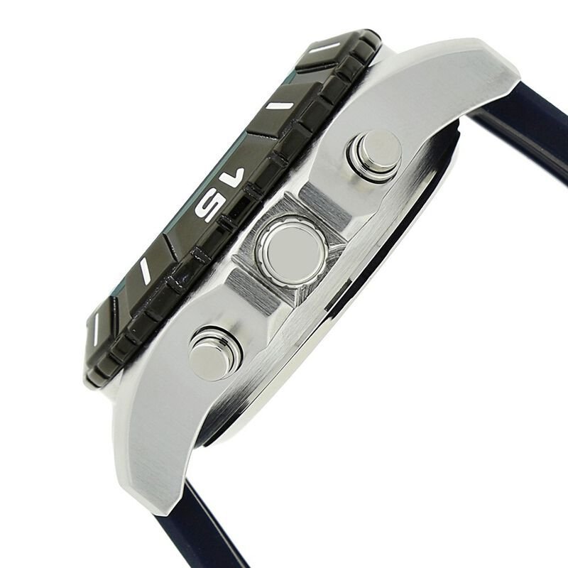 Fastrack NS38035SP02 Quartz Analog Digital Grey Dial Silicone Strap Watch - Image 4