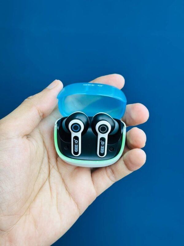 Geeoo T10 RGB ENC TWS Earbuds - Image 4