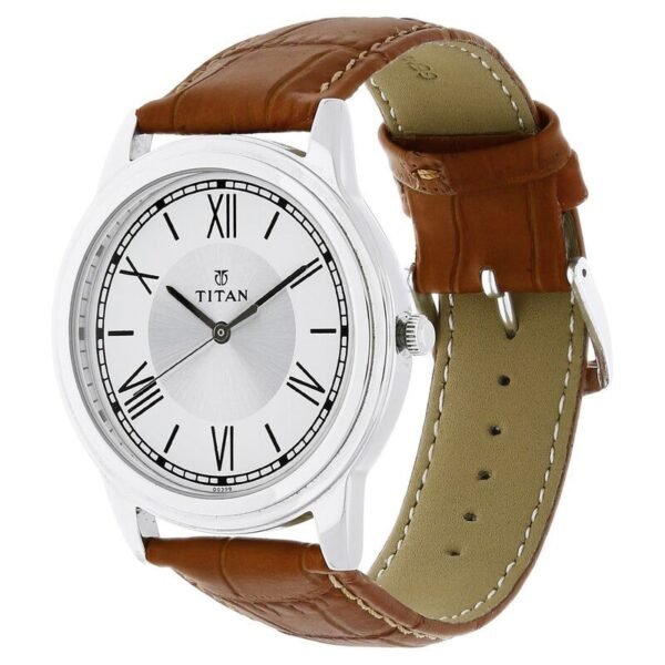 Titan Leather Belt Men’s Watch – (1735SL01) - Image 4