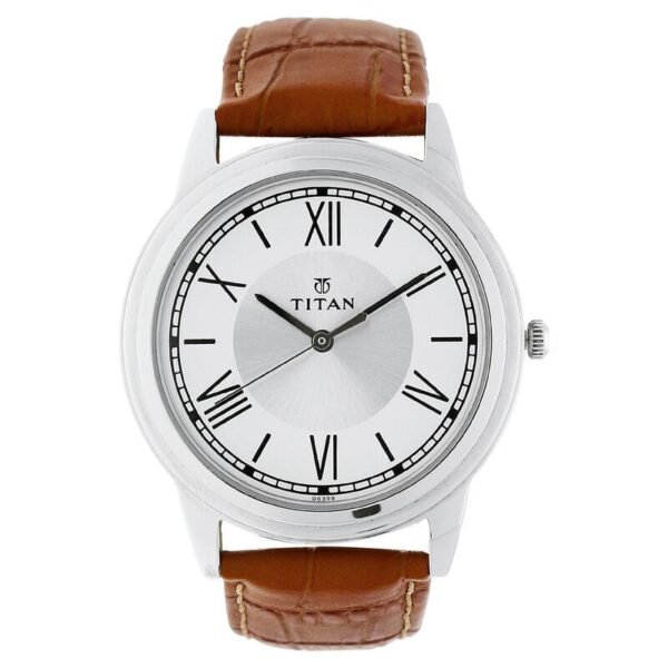 Titan Leather Belt Men’s Watch – (1735SL01)