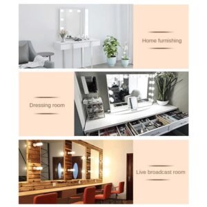 USB LED Makeup Mirror Lights – 10 Bulb Vanity Mirror Light