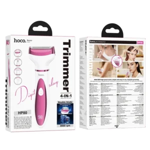 Alternative view of Hoco HP80 4-in-1 Ladies Trimmer & Shaver Price in Bangladesh