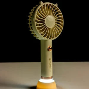 JYSUPER JY-2320 Portable Handheld Mini Fan with LED Light