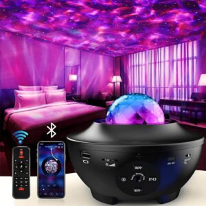 Galaxy Star Projector with Bluetooth Speaker - Image 3