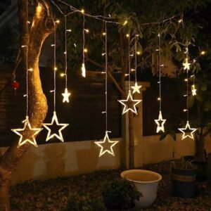Alternative view of Big Star Fairy Light – 8 Mood 108 LED with 12 Big Stars