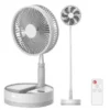 P10 10800mAh Foldable Rechargeable Fan with Remote Control