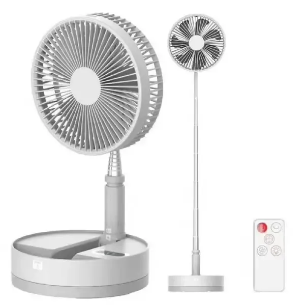 P10 10800mAh Foldable Rechargeable Fan with Remote Control
