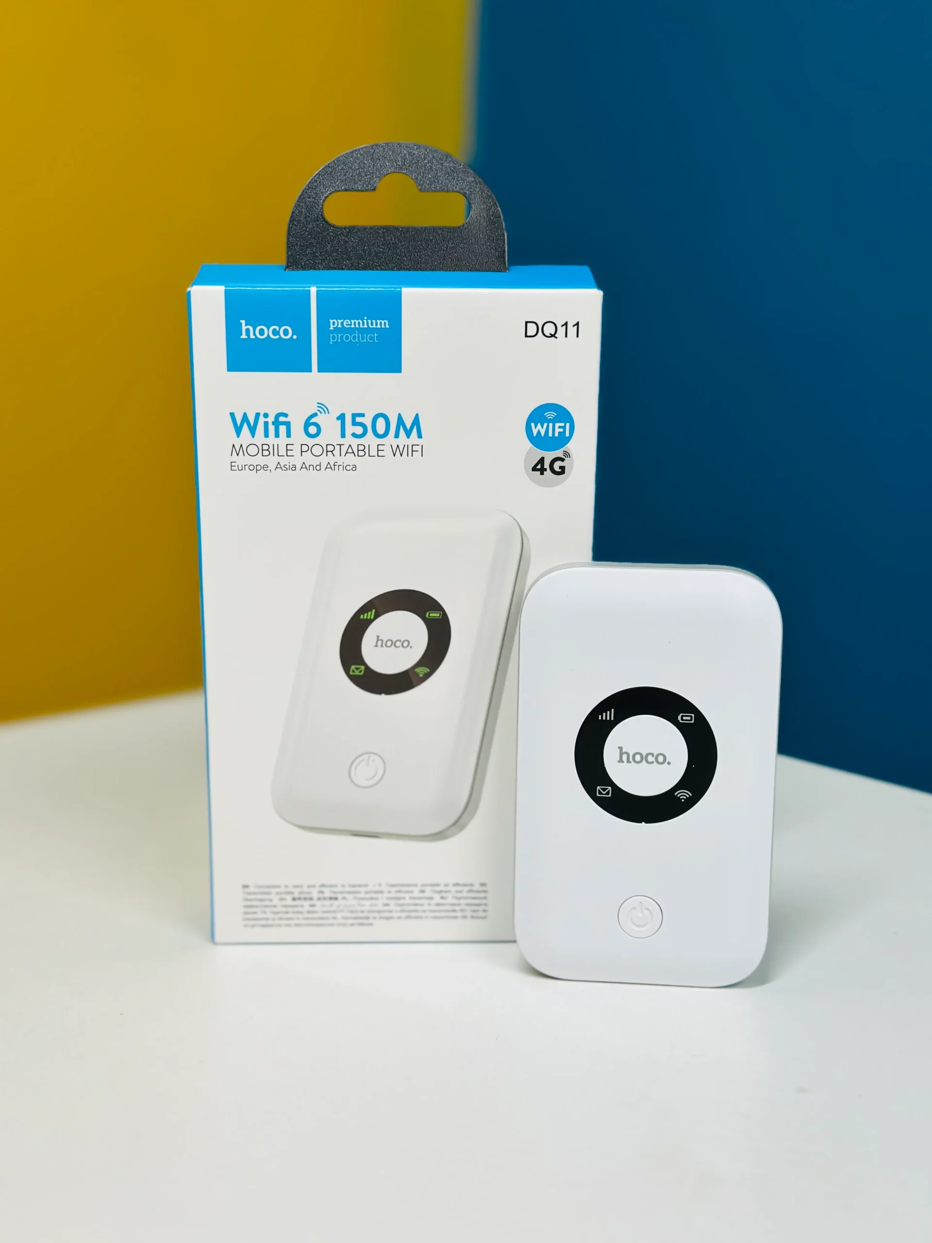 Hoco DQ11 4G Pocket Router WiFi 6 Portable Mobile WiFi