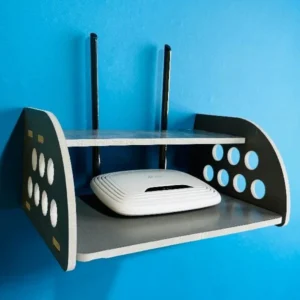 GearUP Router Stand Rounded Side Design MDF Organizer