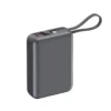 QCY PB20A 20000mAh 45W Power Bank with Built-in USB-C Cable